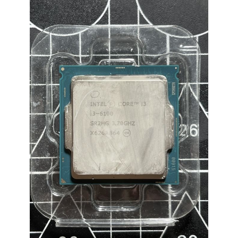 ซีพียู CPU Intel Core i3-6100 2คอ 4เทรด 51W LGA 1151 ฟรีฮีทซิงค์ Heat sink i3 6100ประกันให้ 7 วัน