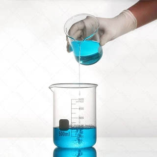 บีกเกอร์แก้ว Glass Beaker บีกเกอร์ทรงเตี้ย Low Form