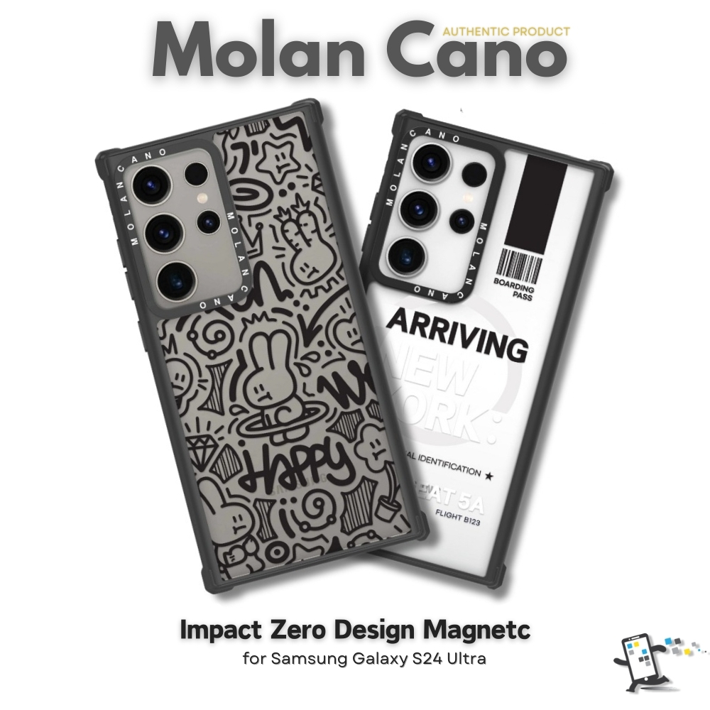 Molan Cano Impact Zero Desigh Magnetic for S24 Ultra เคสสำหรับ Samsung Galaxy S24 Ultra