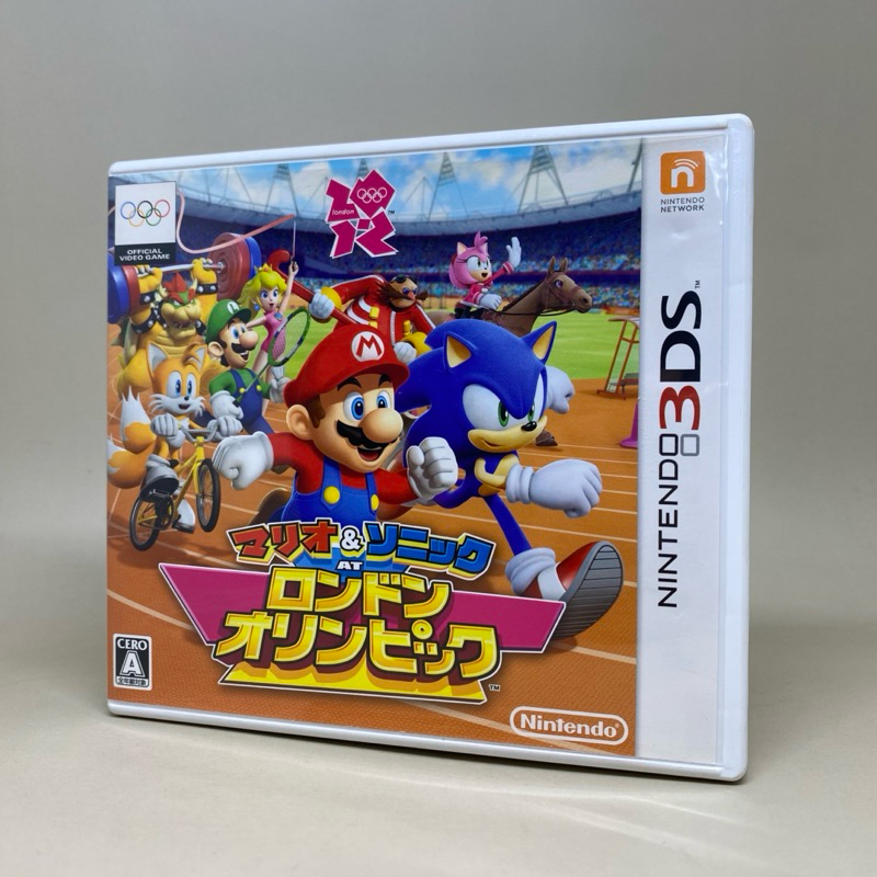 Mario & and Sonic at the London 2012 Olympic Games | แผ่นเกมส์แท้มือสอง | Nintendo 3DS | Original Ja