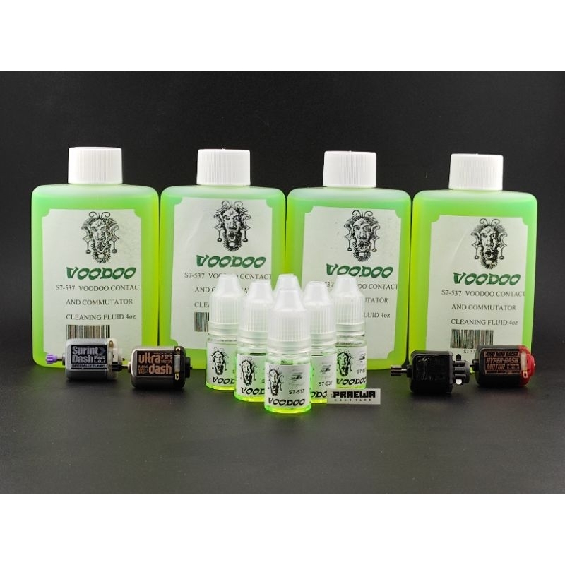 [แท้] Voodoo S7-537 (ขวดเล็ก) น้ำยาหยอดหัวคอม - Motor fluid for brush motor (mini4wd/slot car) Size S