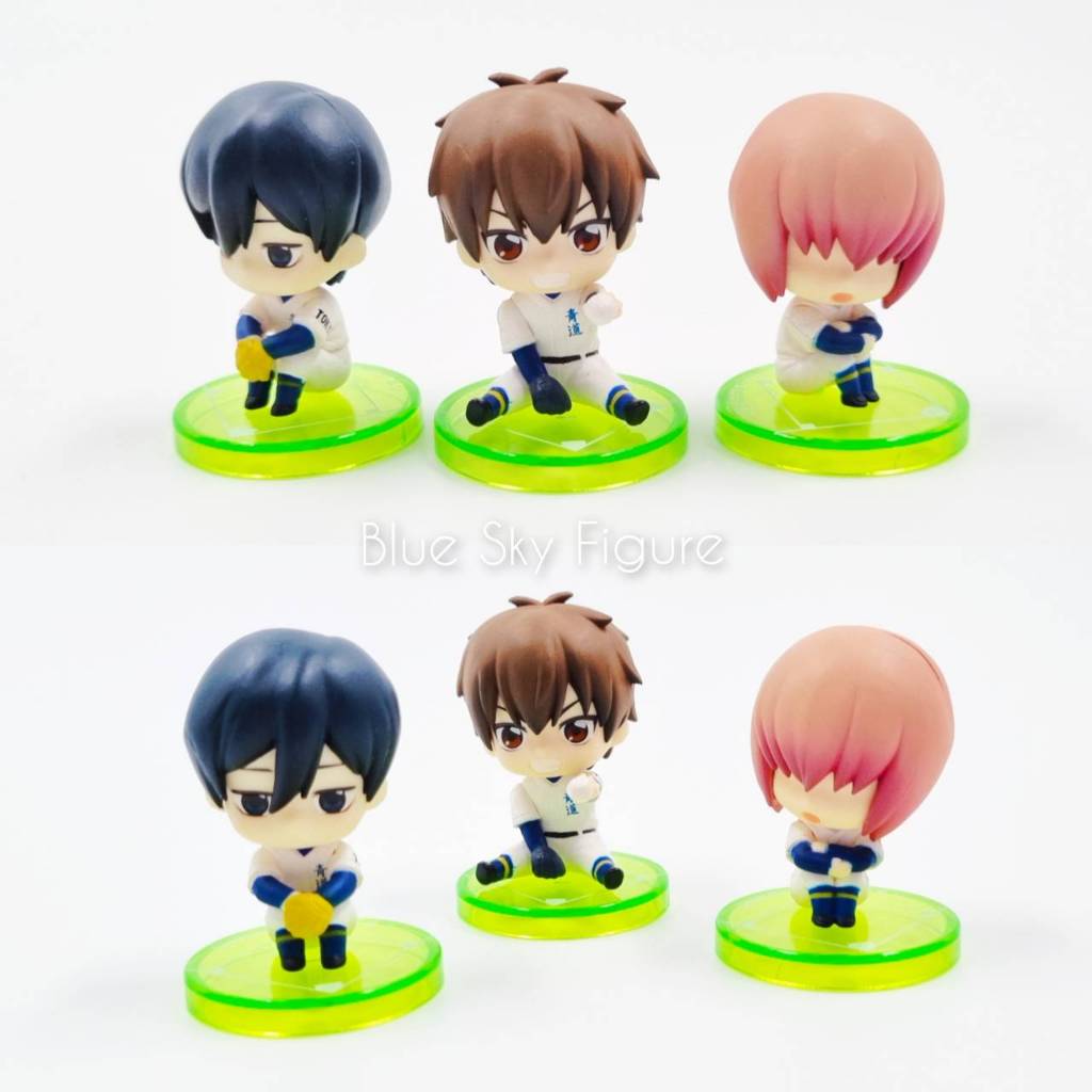 Ace of Diamond อนิเมะ เอซ เบสบอล ฟิกเกอร์ ตัวเล็กๆ น่ารักๆ Figure Part 1 (ของแท้ มือ 1- 2)
