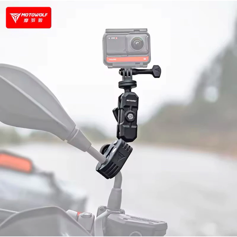 MOTOWOLF MDL 3532 ที่ยึดกล้องสำหรับติดมอเตอร์ไซค์ thumbnail 5