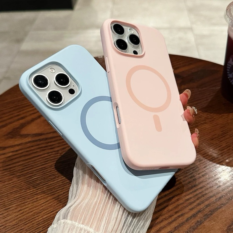 Silicone Case Magnetic เคสซิลิโคนนิ่มบุกำมะหยี่ รูปที่ 3