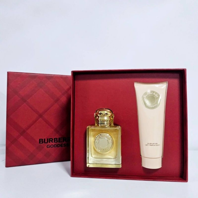 Burberry Goddess EDP Gift Set 2024 ▪︎ น้ำหอม 50ml▪︎ Body lotion 75 ml