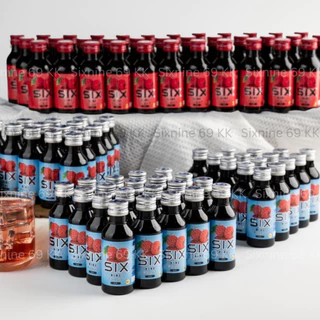 SIXNINE 100 ขวด (คละสีได้) Sixnine ไซรัป ฝาเทา,ฝาแดง ของแท้100% Six-Nine Syrup ซิกไนน์