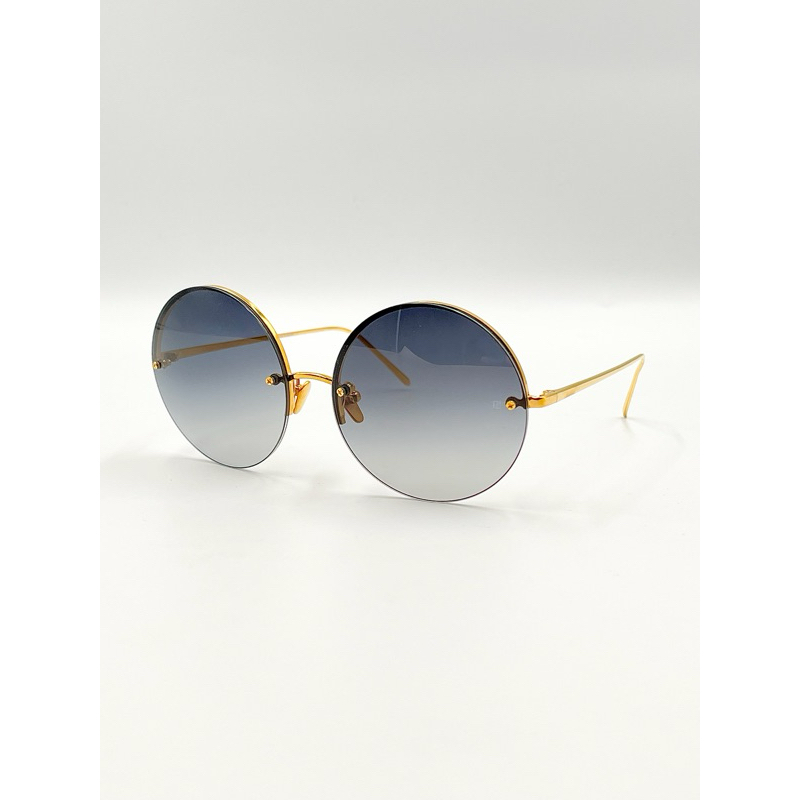 [GlassesMania] Linda Farrow 22K Gold sunglasses 💯% Authentic แว่นกันแดดรุ่น LFL/565/4 ชุบด้วยทองคำ 1