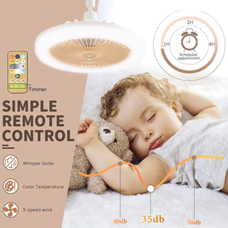 นํา ไฟพัดลมอโรมาเทอราพี LED 30W ไฟศึกษา ร่มเงา โคมไฟตั้งโต๊ะ ห้อง 2ใน1 มัลติฟังก์ชั่น พัดลม สดชื่น ไฟพัดลมเพดาน