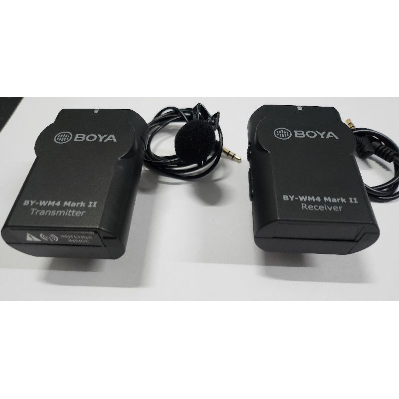 ชุดไมโครโฟนไร้สาย Boya BY-WM4 Mark II