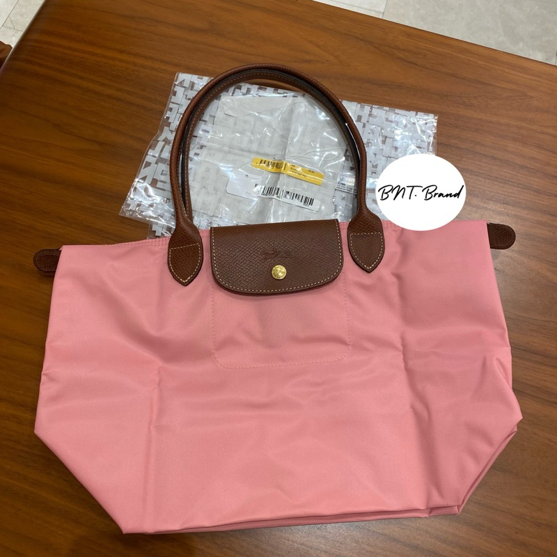 NEW ARRIVALS 2025 (แท้ 100% จาก King Power) Longchamp Classic สี Guimauve สีชมพูมาชเมลโล่