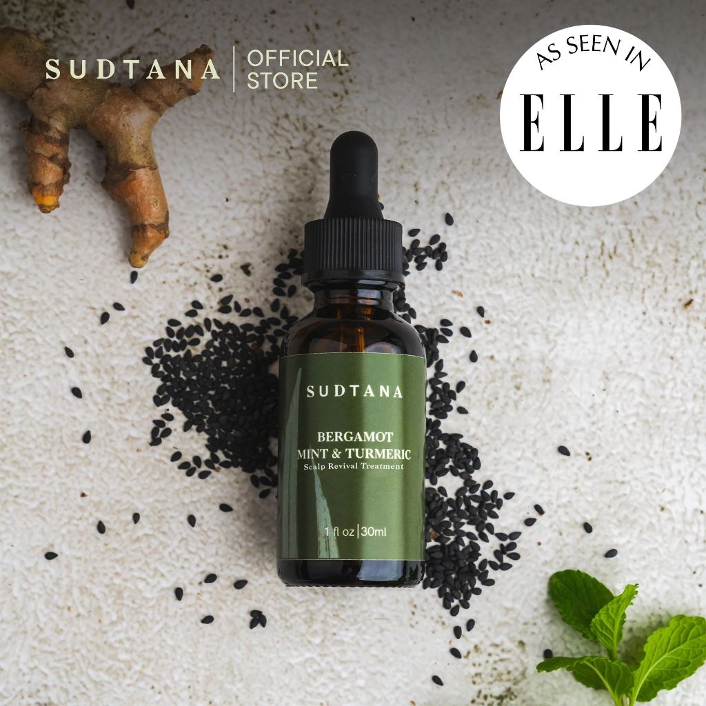SUDTANA BERGAMOT MINT & TURMERIC SCALP REVIVAL TREATMENT