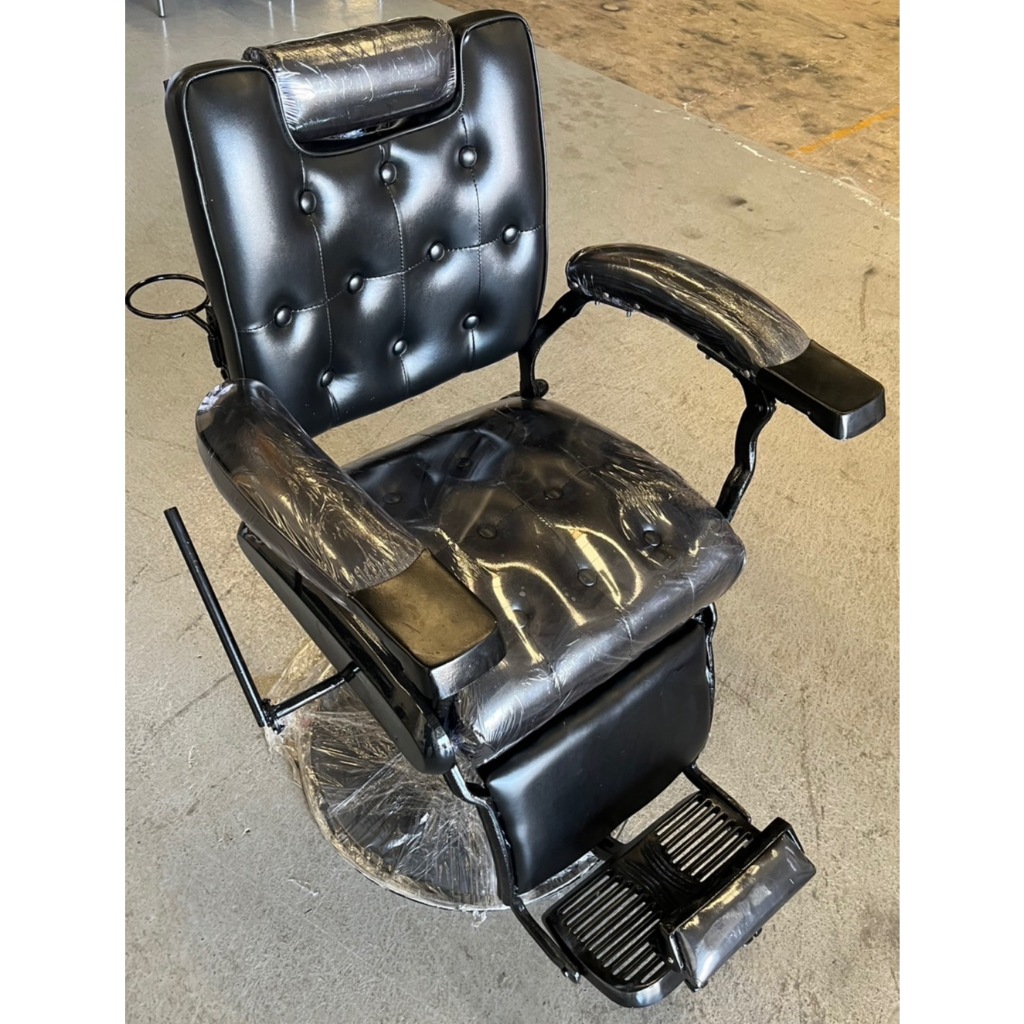 เก้าอี้ตัดผมชาย     เก้าอี้บาร์เบอร์รุ่นดึงกระดุม   โรงงานไทย แข็งแรง  อายุการใช้งานยาวนาน - รูปที่ 6