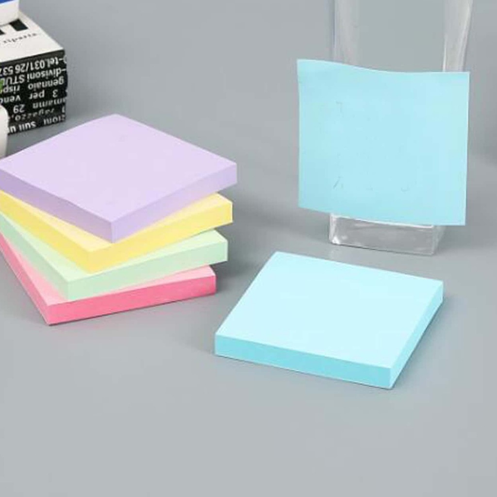 Sticky Notes มากถึง 300-600 แผ่น กระดาษโน้ตหลากสีสันอเนกประสงค์ - รูปที่ 3