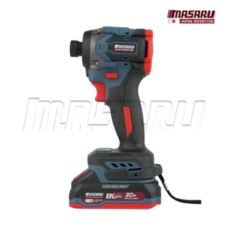 MASARU ไขควงกระแทกไร้สาย รุ่น SCDI-155 20V 4 ระบบ งานเจาะ งานสกูร ปรับความเร็วได้ถึง 4 ระดับ
