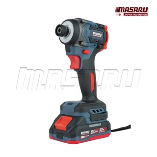 MASARU ไขควงกระแทกไร้สาย รุ่น SCDI-155 20V 4 ระบบ งานเจาะ งานสกูร ปรับความเร็วได้ถึง 4 ระดับ