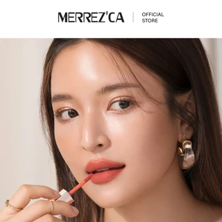 Merrezca Blur Filter Lip Color ลิปเนื้อแมทกำมะหยี่ สีสวยชัดไม่ตกร่อง