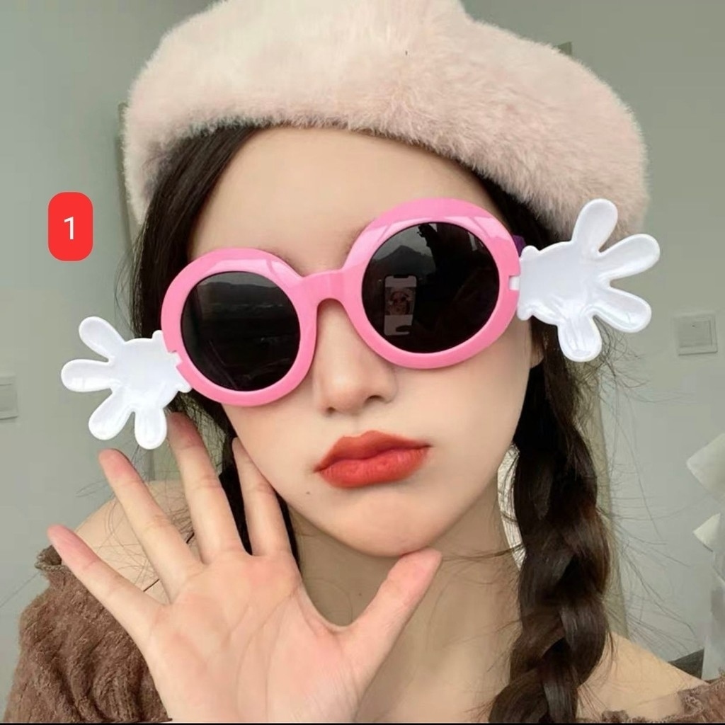 Sunglasses party glasses แว่นตาปาร์ตี้  แว่นตา แว่นตากันแดดหญิงแว่น ราคา ถูกที่สุด ดีลบีเคเค แกลเลอรีภาพที่ 7