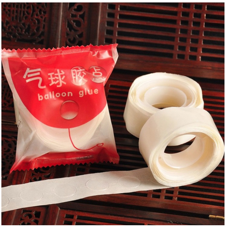 กาวติดลูกโป่ง 100จุดต่อม้วน กาวเจล กาวลูกโป่ง ราคาถูก 🇹🇭 🚚พร้อมส่งในไทย🚚 🇹🇭