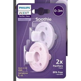(ออกใบกำกับภาษีได้) จุกหลอก Philips Avent Soothie Shapes Pacifier (2 ชิ้น)