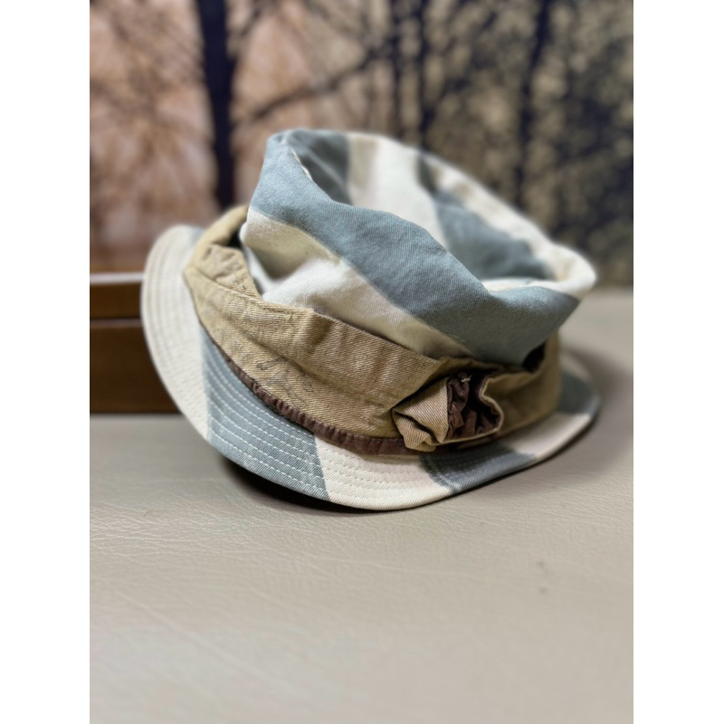 vtg cotton bucket hat kapital japan (used)