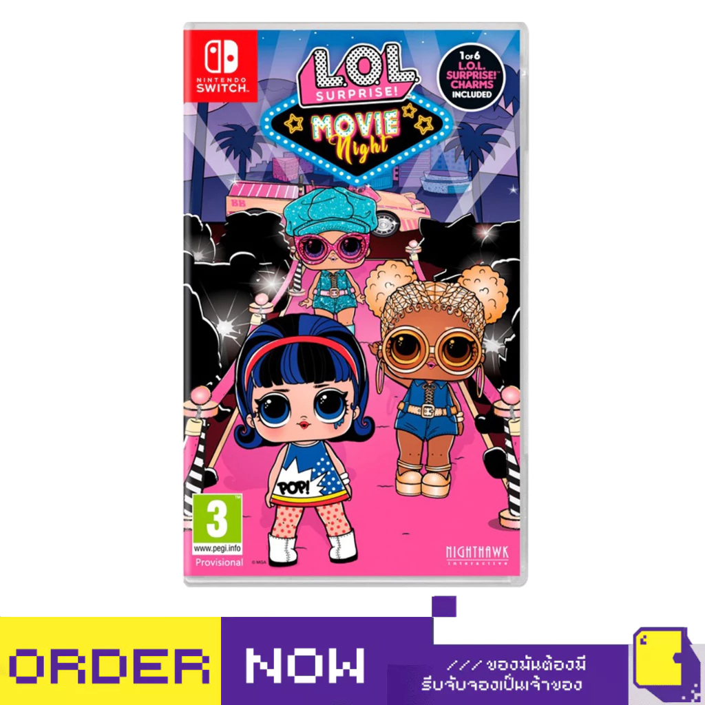 [+..••] พร้อมส่ง | NSW L.O.L. SURPRISE! MOVIE NIGHT (เกมส์  Nintendo Switch™ 🎮)