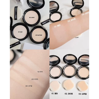 ABOUT TONE Blur Pact 9g — แป้งเบลอผิว คุมมันเนียนกริบ แบบผิวสวยเกาหลี