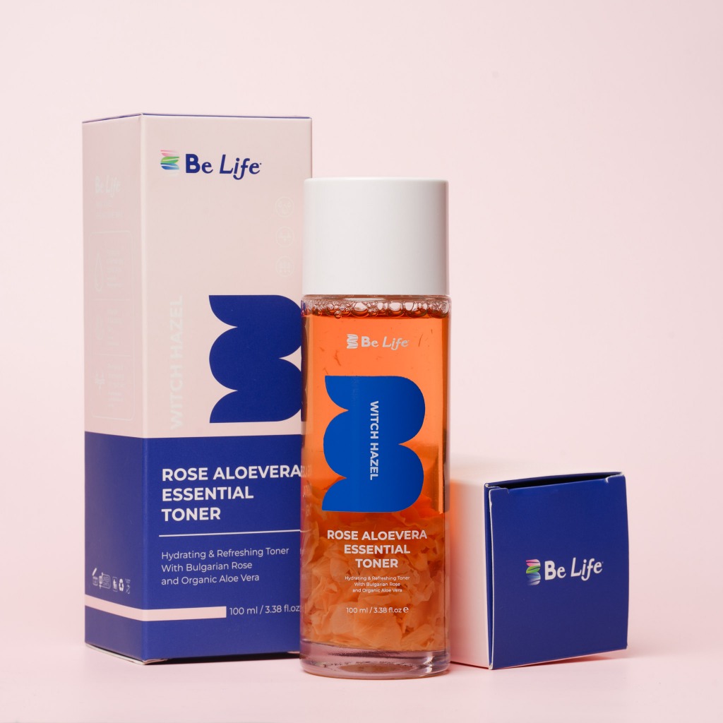 น้ำตบกุหลาบหน้าเด็ก Be Life Essential Toner