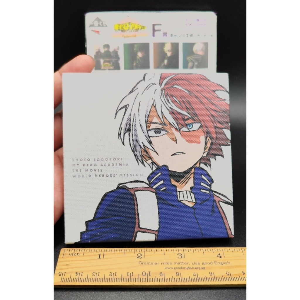 My Hero Academia Canvas Board - Todoroki Koro - Artwork Panel Board Canvas Picture Cute มายฮีโร่อะคา
