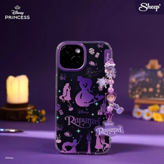[For iPhone/For iPhone MS Rapunzel] Rapunzel Collection เคสสำหรับไอโฟน เคสมีMagnet ฟรี Strap สายห้อย เคสกันกระแทก Disney