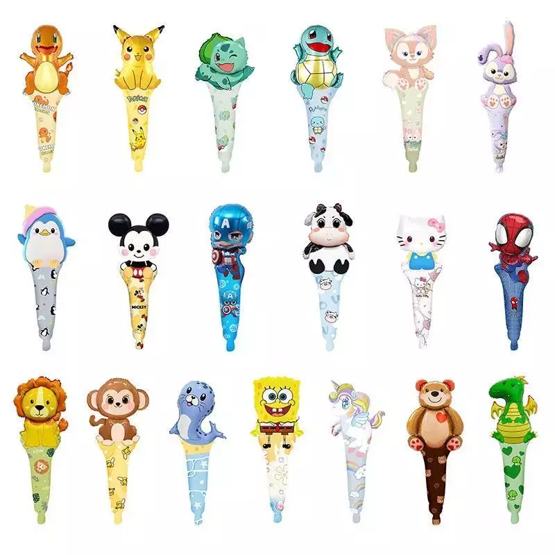 พร้อมส่ง ลูกโป่ง ลูกโป่งฟอยล์ ลายการ์ตูน (คละลาย) ลูกโป่งวันเกิด งานปาร์ตี้ ตกแต่งบ้าน ขนาดเล็ก น่ารักมากก