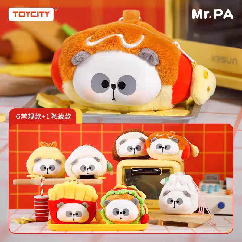 สุ่มแยก กล่องสุ่ม MR.PA What to Eat Today Zipper