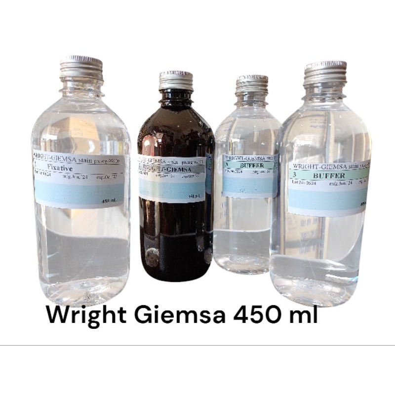 WRIGHT-GIEMSA 4x450 ml. สีย้อม