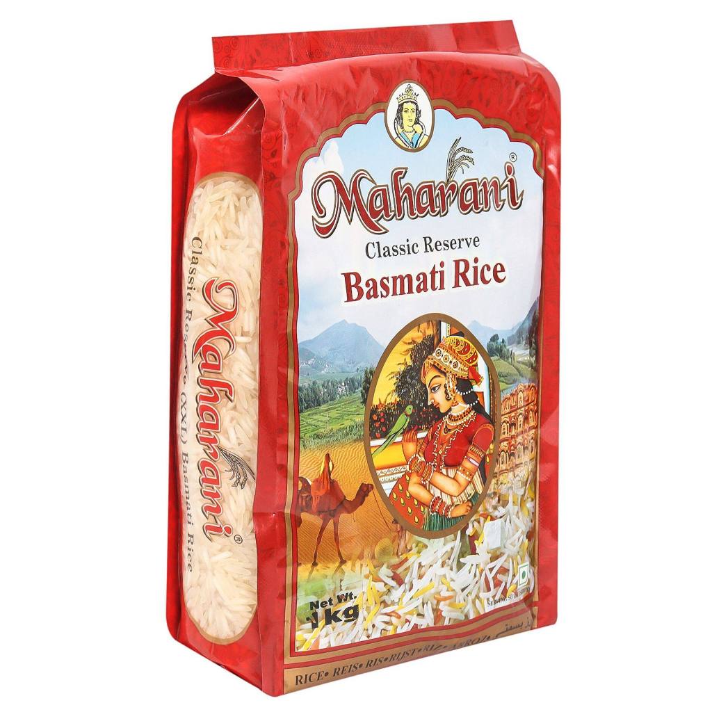 ข้าวบาสมาติมหารานี Maharani Basmati Rice (1 kilogram)