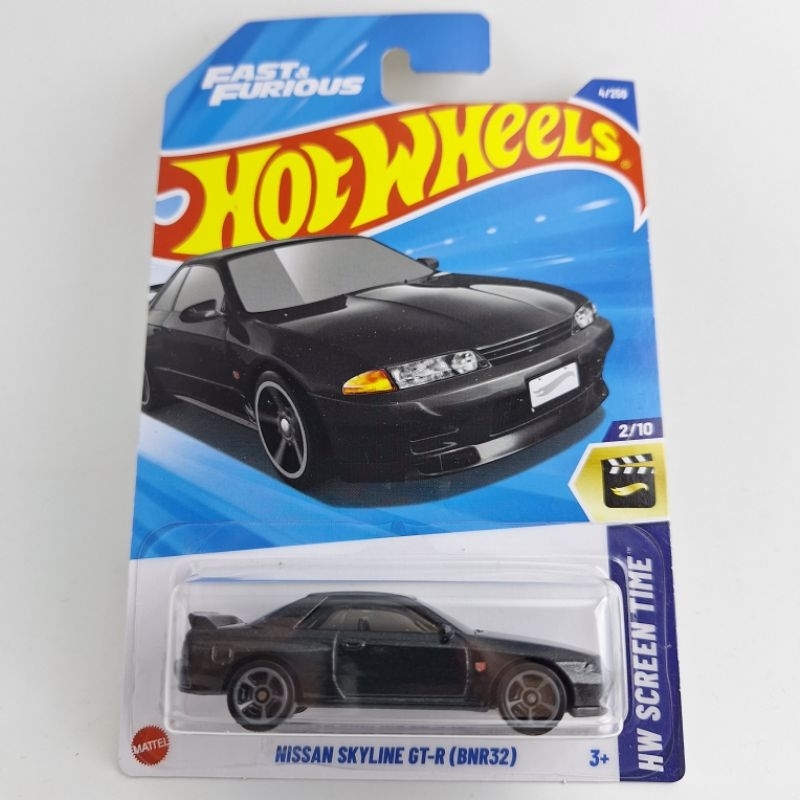 รถเหล็ก Hotwheels NISSAN SKYLINE GT-R (BNR32) FAST&FURIOUS (ib31)