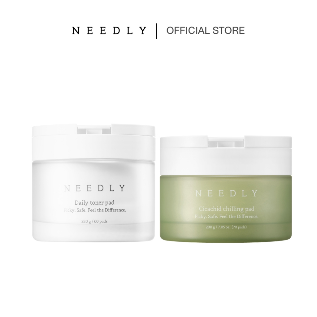 [DUO SET] NEEDLY DAILY TONER PAD 280G + CICACHID CHILLING PAD 200G