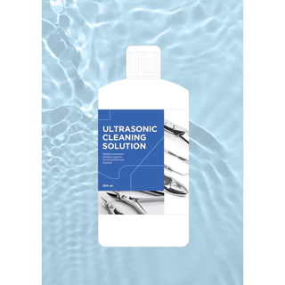 น้ำยาล้างเครื่องมือ (ใช้กับเครื่องUltrasonic) มี 2 ปริมาณให้เลือก 250 ML. และ 500ML.