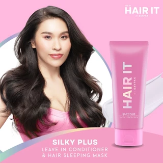HAIR IT ซิลกี้พลัสลีฟอินคอนดิชั่นเนอร์แอนด์แฮร์สลีปปิ้งมาสก์ 7g. แฮร์อิท