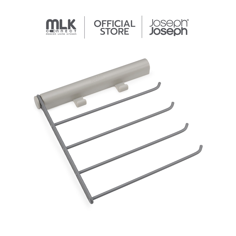 Joseph Joseph ราวแขวนเข็มขัด เนคไท และผ้าพันคอ รุ่น Orderly สี Ecru N55005