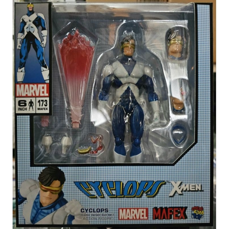 [พร้อมส่ง/มือ 1] Mafex No.173 MAFEX CYCLOPS (Comic Variant Suit Ver.) 4530956471730