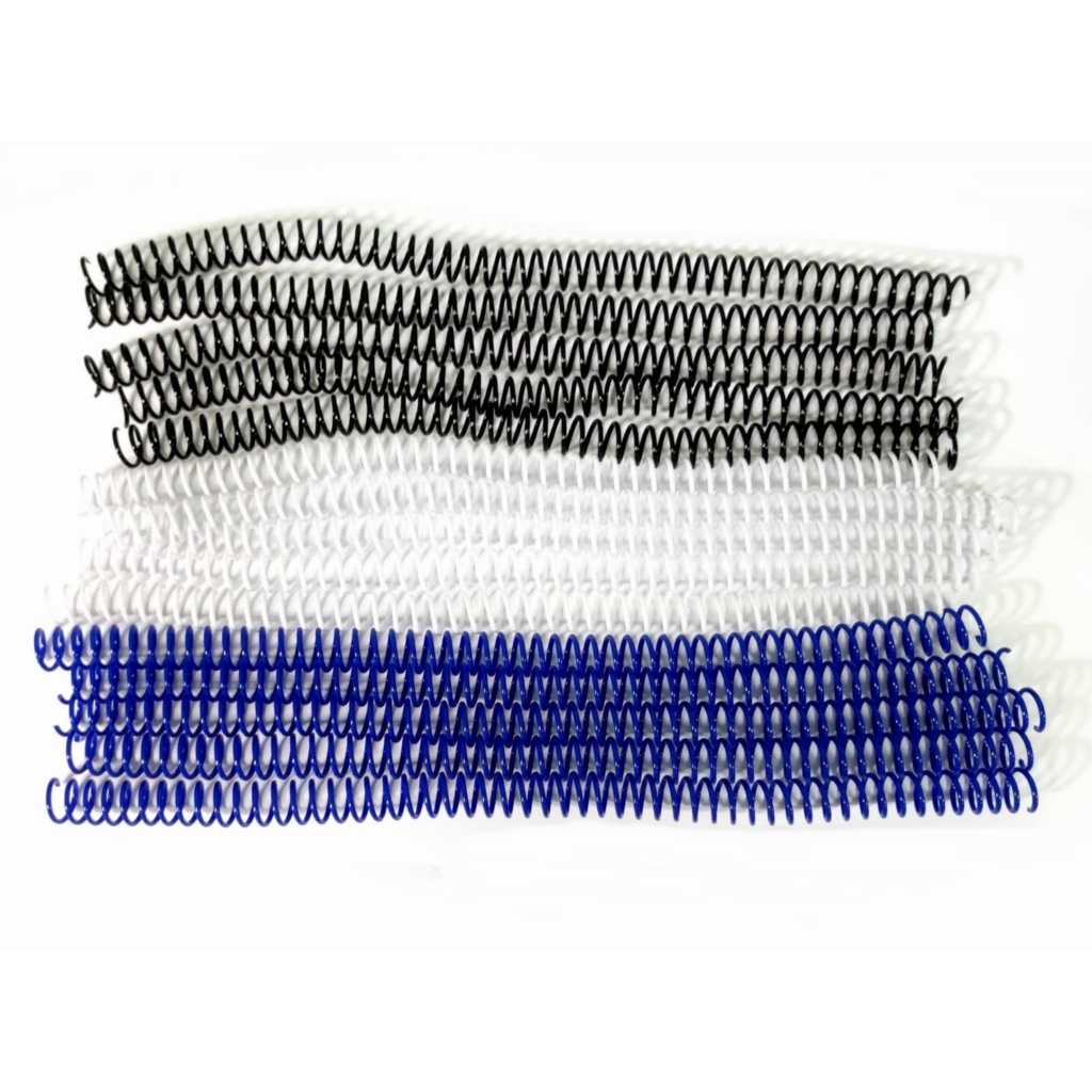 สันเกลียวพลาสติก ขนาด 12 มม. Coilbinding 10อัน/แพ็ค