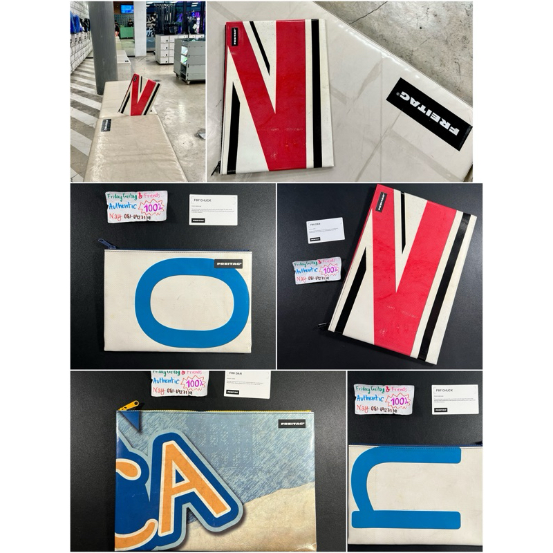 สวยทุกใบ มือ 1 ช้อปแท้ 100% Freitag F07 CHUCK และ F08 DAN ของแท้ 100% การันตี โอน หรือ ผ่อนเลือกได้เ