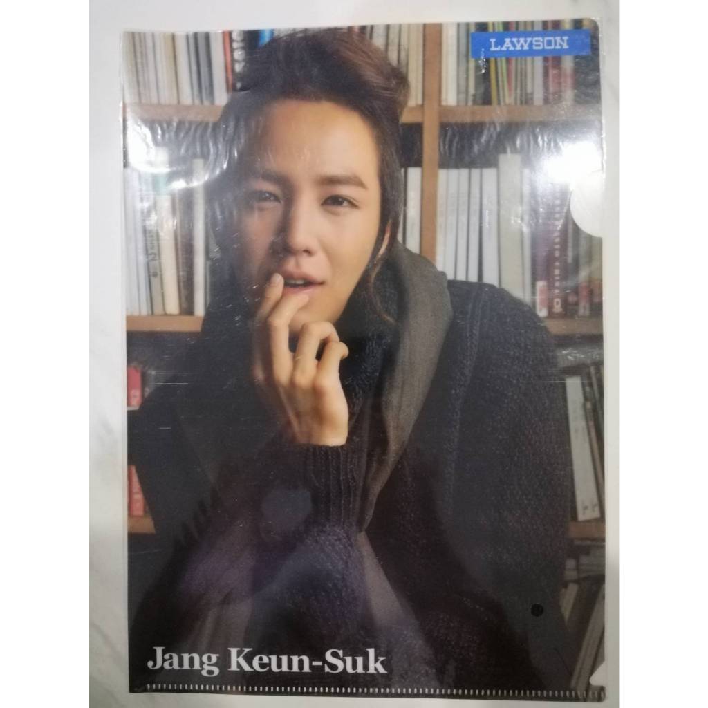 แฟ้มใส่เอกสาร ★จางกึนซอก  Jang Keun-suk★ A4 Clear File ขนาด 31 X 22 CM.