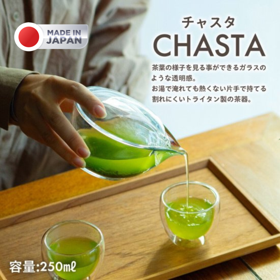 กาน้ำชาใสเรซิน CHASTA