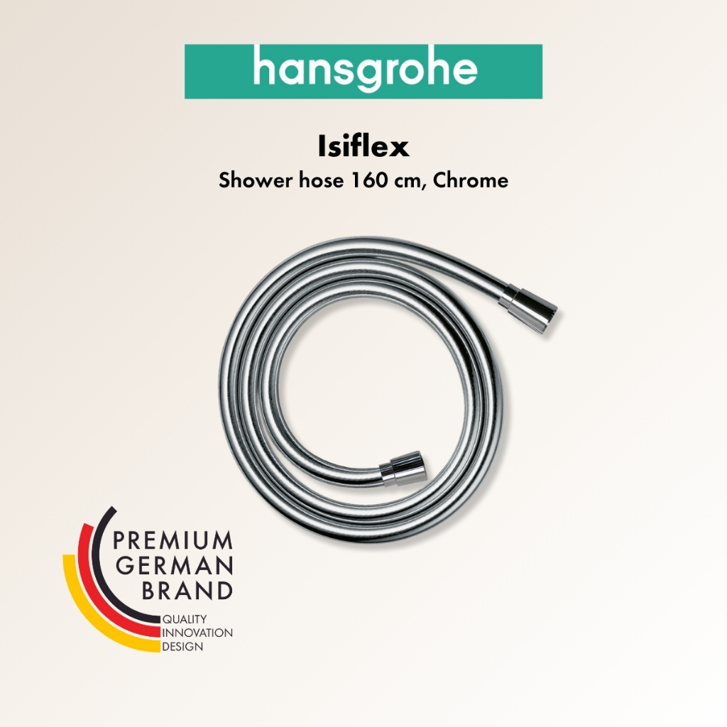 Hansgrohe Isiflex สายฝักบัว 160 ซม. สี Chrome รุ่น HG28276000