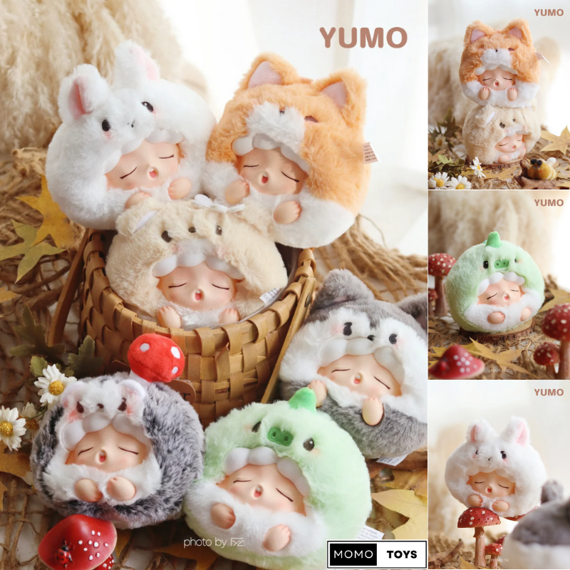 จุ่มเดี่ยว โค้ดแฟชั่นลด30% พร้อมส่งในไทย Yumo Forest Friends พวงกุญแจ