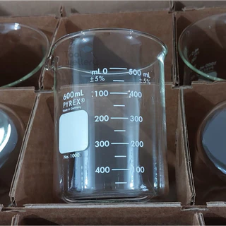 บีกเกอร์แก้ว Pyrex เยอรมัน 250ml, 600ml,1000ml, 2000ml