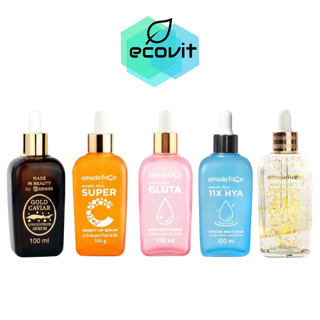 Amado Gold Caviar อมาโด้ โกล์ด คาเวียร์/อมาโด้ ซุปเปอร์ ซี/อมาโด้ กลูต้า เซรั่ม