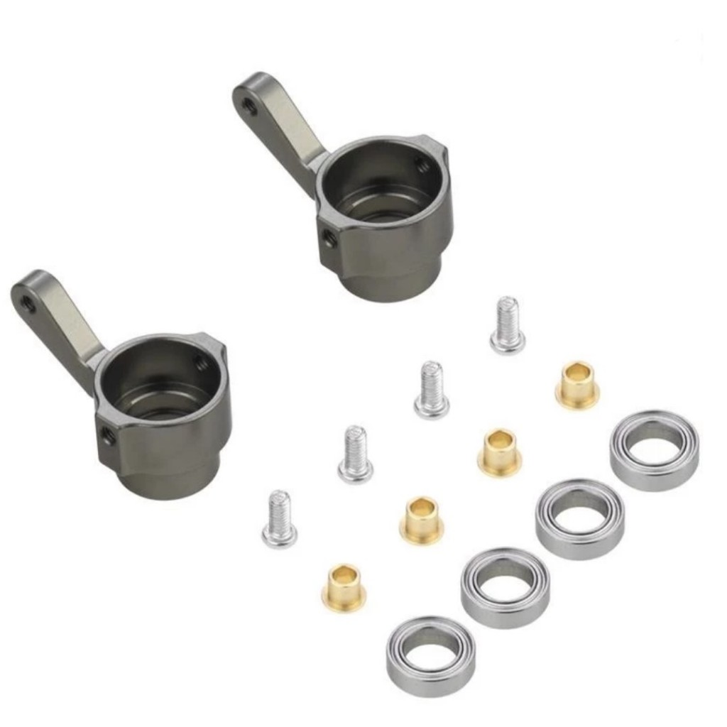 (สินค้าในไทย)  อะไหล่ อัพเกรด WPL MN ชุดโลหะพวงมาลัยถ้วย - รูปที่ 2