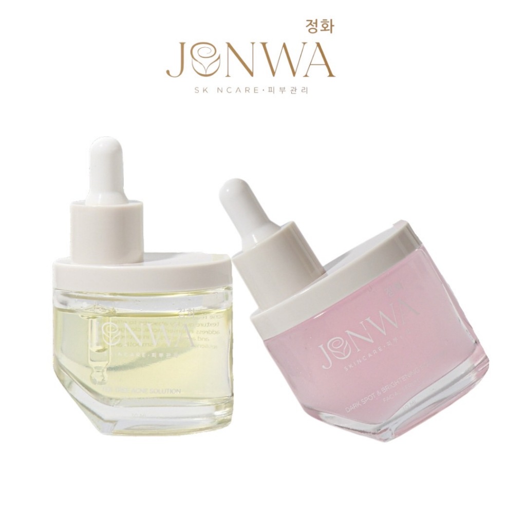 [เซทคู่ เขียว-ชมพู] Jonwa Serum เซรั่มจองวา ขวดละ 30ml