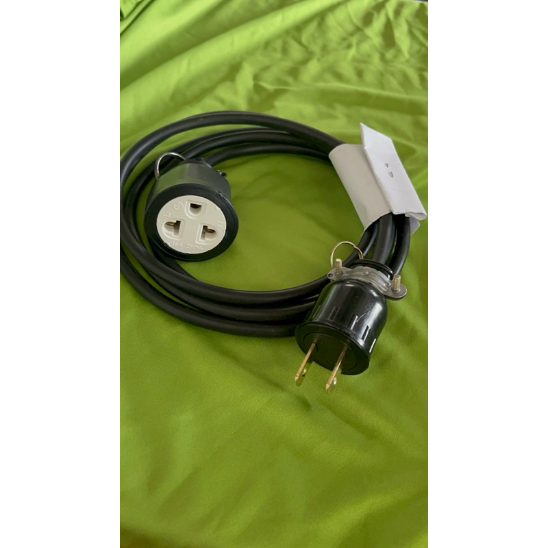 สายไฟปลั๊กพ่วง ปลั๊กตัวผู้-ตัวเมีย 3ขา 🔌   สาย vct หุ้ม 2 ชั้น สายทองแดงแท้ มีมาตรฐาน มอก.☑️ - รูปที่ 7